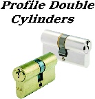 Profile double cylinders